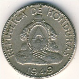 Гондурас 5 сентаво 1949 год