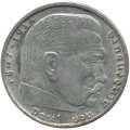 Третий Рейх 2 рейхсмарки 1937 год (A)