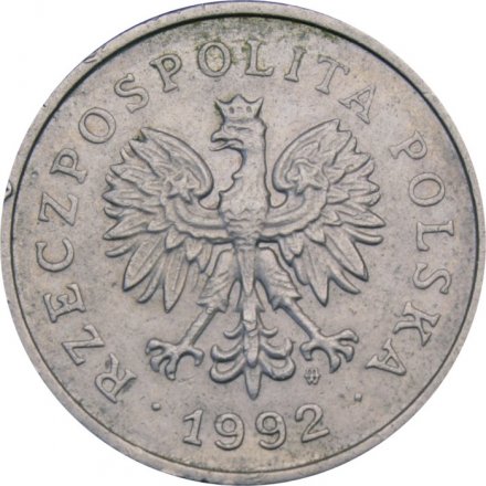 Польша 1 злотый 1992 год