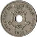Бельгия 10 сантимов 1905 год BELGIQUE