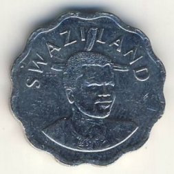 Свазиленд 5 центов 2007 год