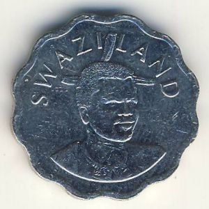 Свазиленд 5 центов 2007 год