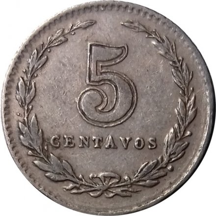 Аргентина 5 сентаво 1934 год