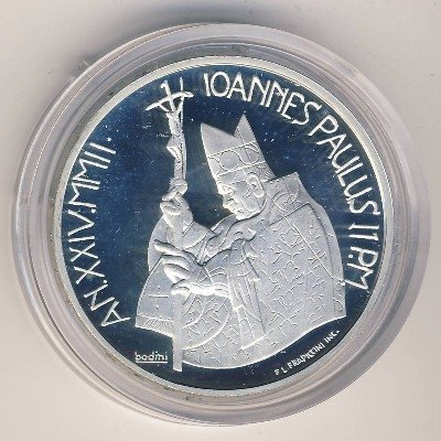 Ватикан 10 евро 2002 год