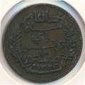 Тунис 10 сантимов 1907 год