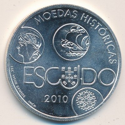 Португалия 10 евро 2010 год - Иберо-Америка - Эскудо