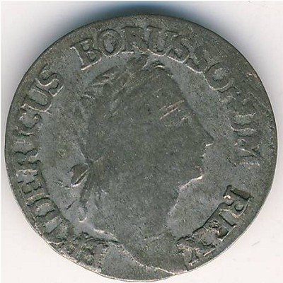 Пруссия 3 гроша 1781 год