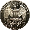 США 25 центов (1/4 доллара) 1997 год - Джордж Вашингтон (S)