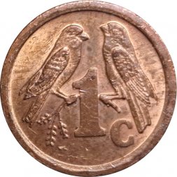 ЮАР 1 цент 1990 год