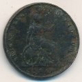 Великобритания 1 фартинг 1848 год