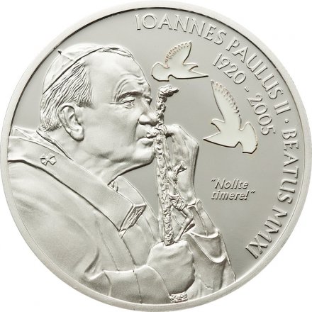 Палау 2 доллара 2011 год - Беатификация Иоанна Павла II