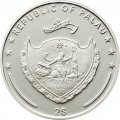 Палау 2 доллара 2011 год - Беатификация Иоанна Павла II