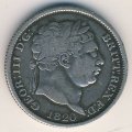 Великобритания 1 шиллинг 1820 год