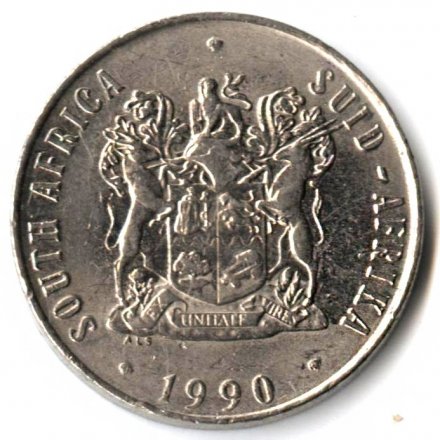 ЮАР 50 центов 1990 год