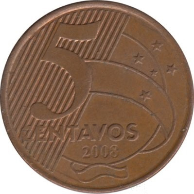 Бразилия 5 сентаво 2008 год