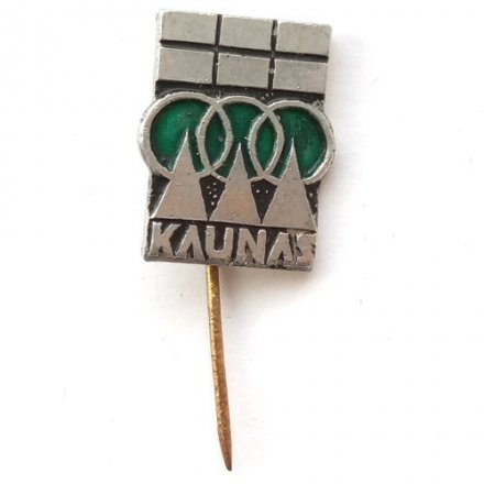Значок-иголка Каунас (Kaunas). Литва