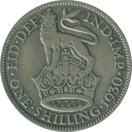 Великобритания 1 шиллинг 1930 год
