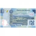 Мексика 20 песо 2006 год - Бенито Пабло Хуарес UNC