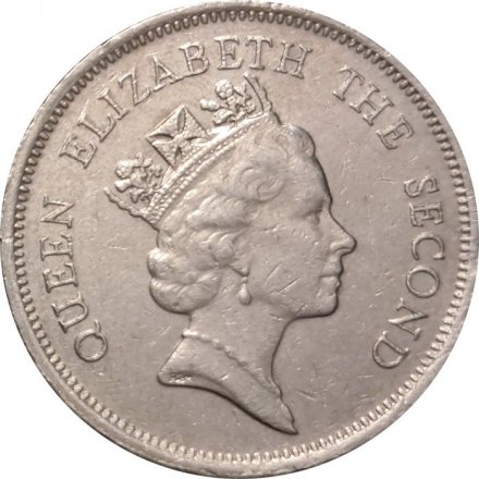 Гонконг 1 доллар 1990 год