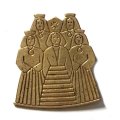 Значок Люди в народных костюмах