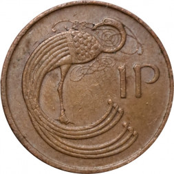 Ирландия 1 пенни 1988 год (бронза, не магнетик)