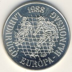 Венгрия 500 форинтов 1988 год