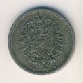 Германия 5 пфеннигов 1875 год (B)