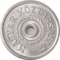 Венгрия 2 филлера 1991 год UNC