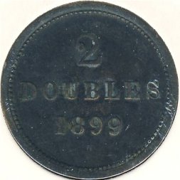 Гернси 2 дубля 1899 год