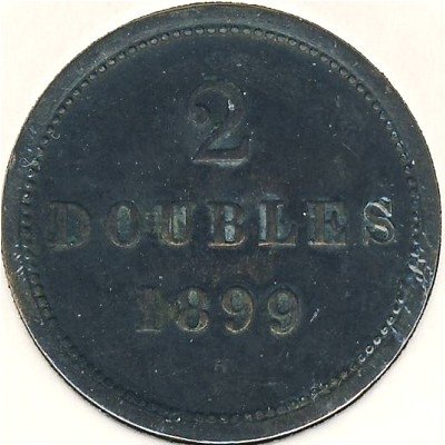 Гернси 2 дубля 1899 год