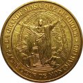 Жетон Франция La grande mosaique du chœur. Monnaie de Paris. 2007