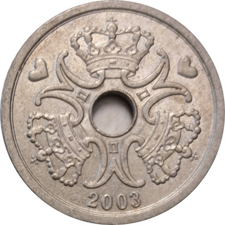 Дания 1 крона 2003 год
