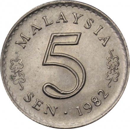 Малайзия 5 сен 1982 год