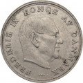 Дания 1 крона 1968 год - Король Фредерик IX