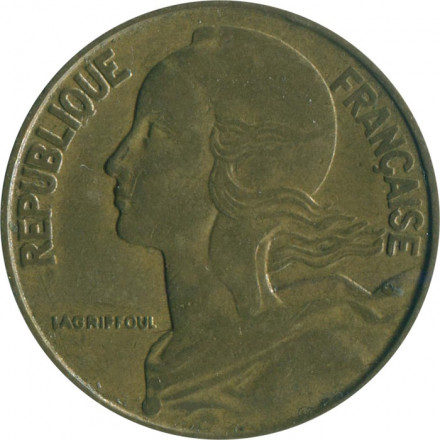 Франция 20 сантимов 1964 год - Марианна