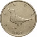 Хорватия 1 куна 2007 год - Соловей