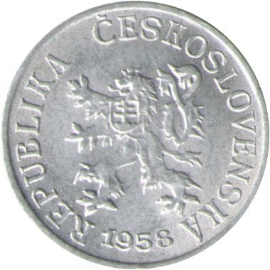 Чехословакия 1 геллер 1958 год