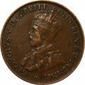 Австралия 1/2 пенни 1933 год - Король Георг V