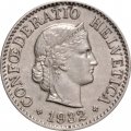 Швейцария 10 раппенов 1932 год