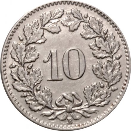 Швейцария 10 раппенов 1932 год