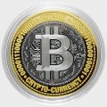 «Биткоин» - Гравированная монета 10 рублей (в сувенирной упаковке)