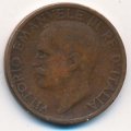 Италия 10 чентезимо 1920 год