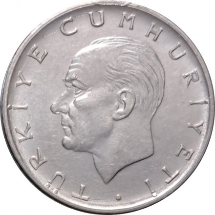 Турция 1 лира 1976 год