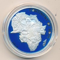 Монета Кот-д`Ивуар 1000 франков КФА 2010 год
