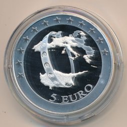 Кипр 5 евро 2008 год