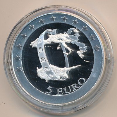 Кипр 5 евро 2008 год