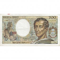 Франция 200 франков 1987 год - VF