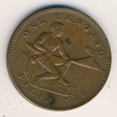 Филиппины 1 сентаво 1933 год