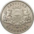 Латвия 1 лат 2004 год - Спридитис (Мальчик с пальчик)