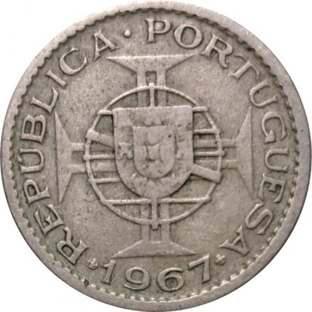 Ангола 2,5 эскудо 1967 год